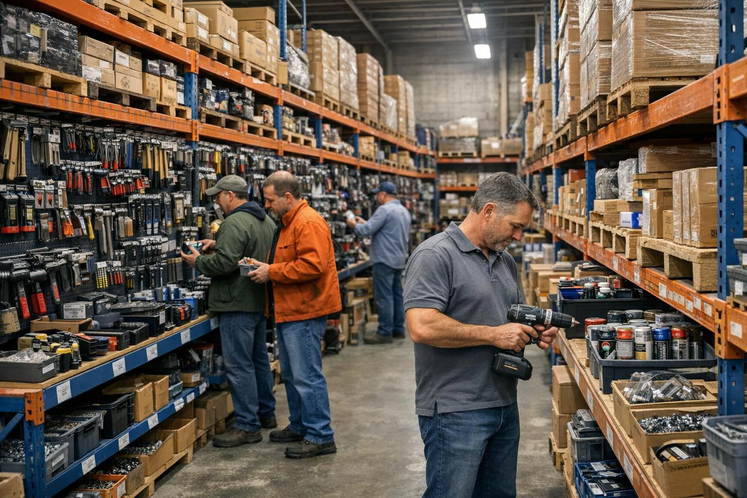 Why choose wholesale sales in tools?   < With a wide range of tools  and high quality  rail goods , the solution provides certainty for retailers, constructi