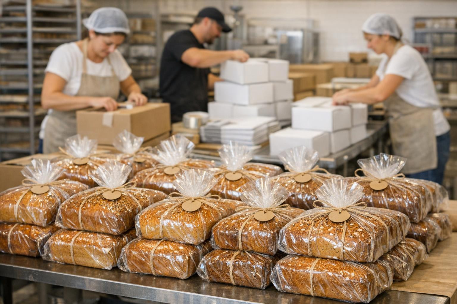 Each wedding day, party and corporate event becomes a memorable taste experience in large quantities adapted to bread . Wholesale of customised bread offers fle
