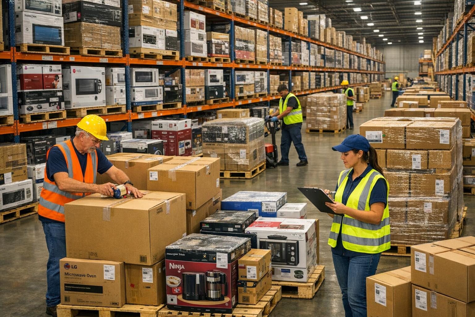 Reliable wholesale of branded household appliances    Wholesale sales to partners  focus on the wholesale supply of branded household appliances, ensuring a sta