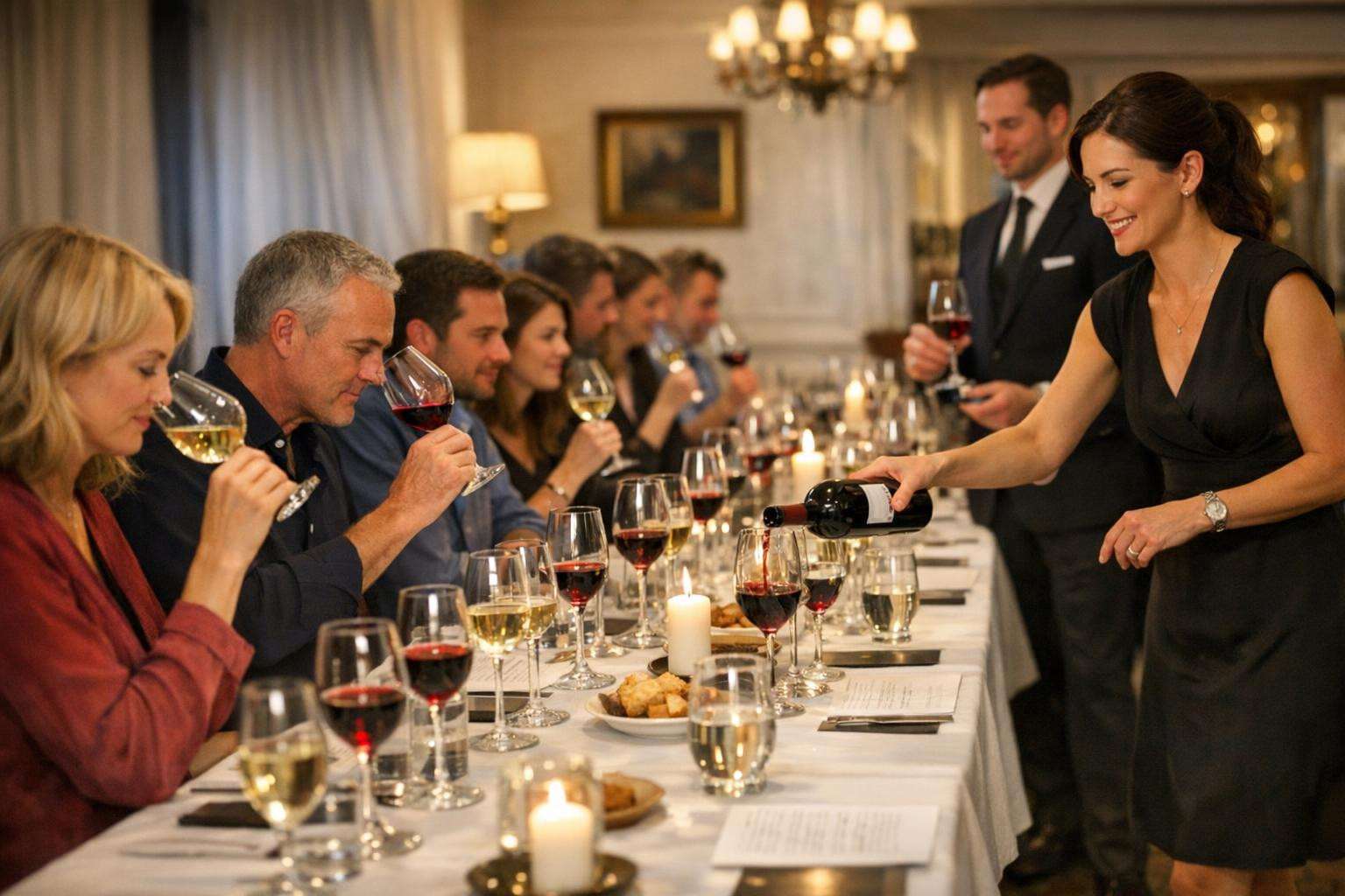 What are degustations and wine training?    Degustations  offer a deepened taste experience where an exciting selection of wines is opened step by step, learnin