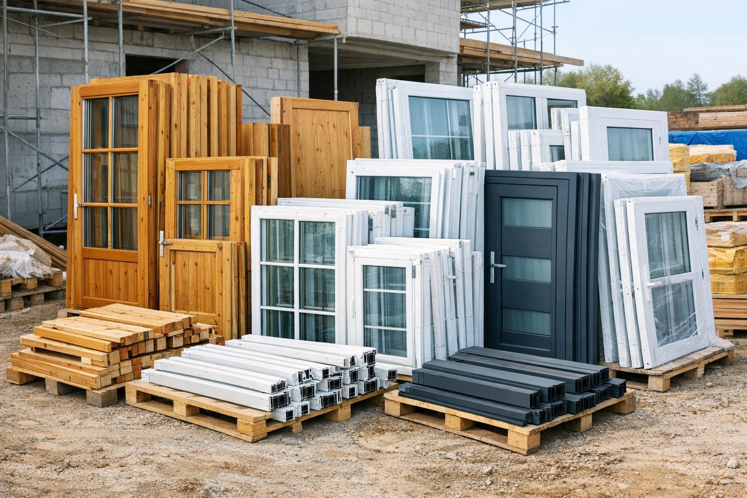 The value of wooden-plastic structures - strength, heat resistance and simple installation    The wooden-plastic structures offered combine the durability of na