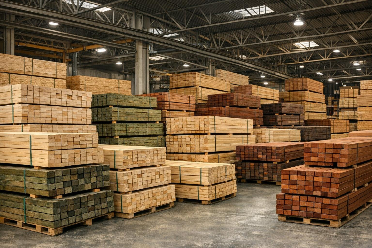 Wood solutions that reduce delivery times and reduce work   Full range of sawn wood and processed wood products are intended for construction companies, garden 