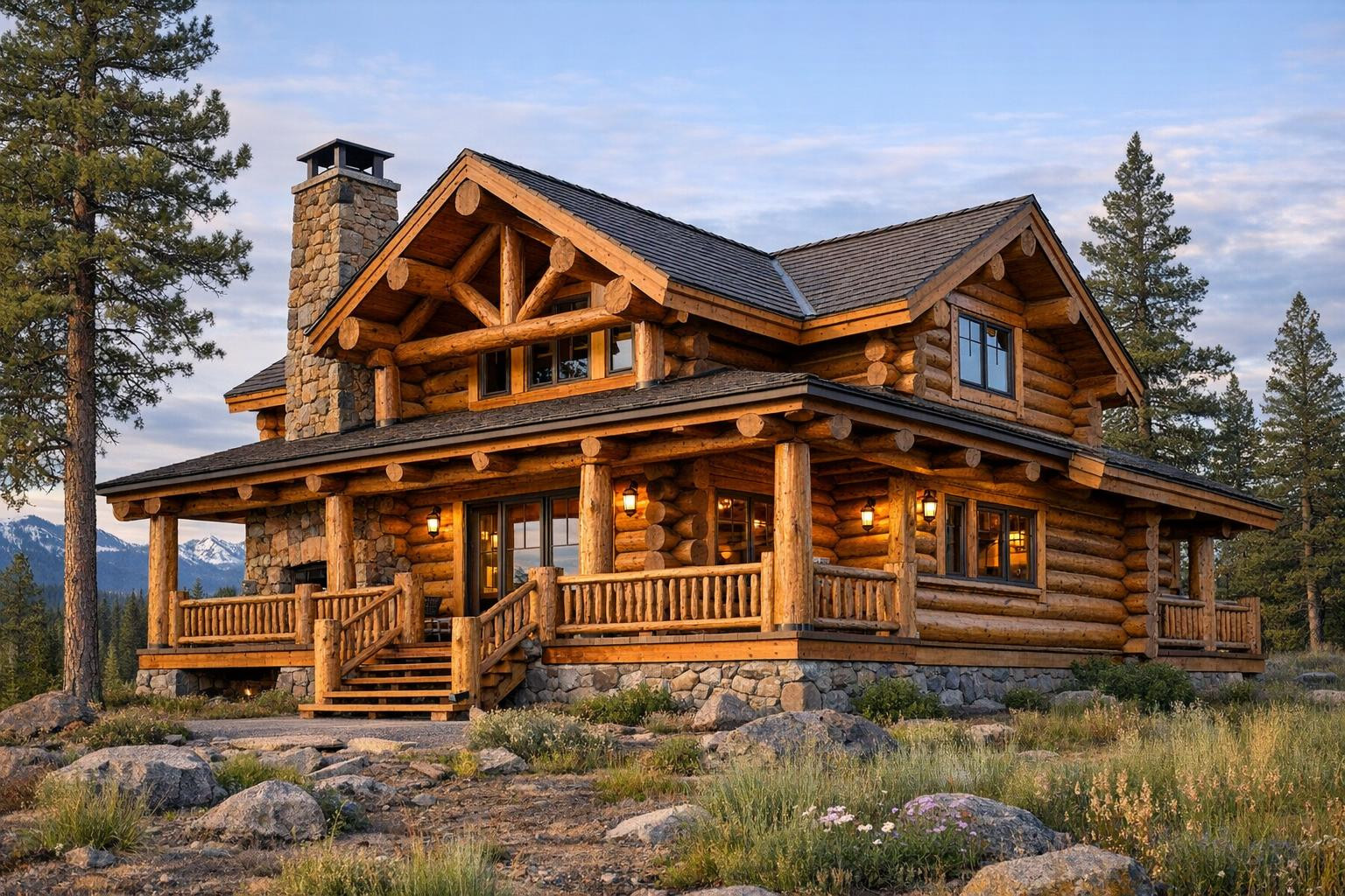 Why choose a wooden or log house?    Woodhouses  and   log houses  combine a natural warm, modern energy efficiency and fast-acting construction process. These 