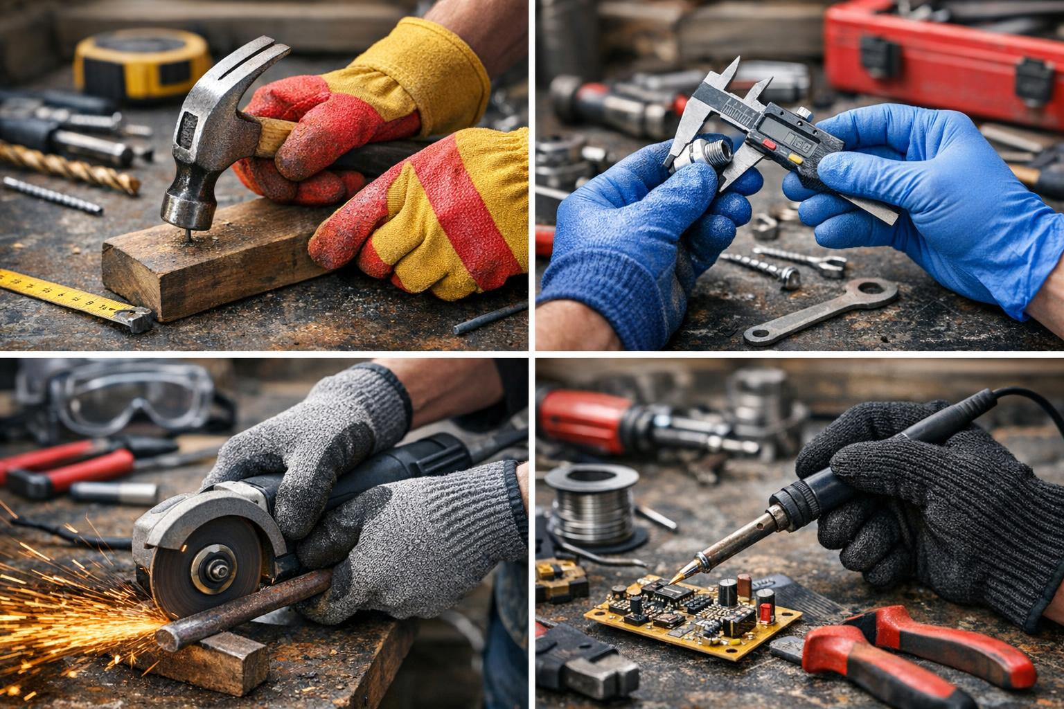Working gloves  provide reliable protection for hands without sacrificing accuracy and comfort. The wide range includes  reseparable  solutions for more risky j