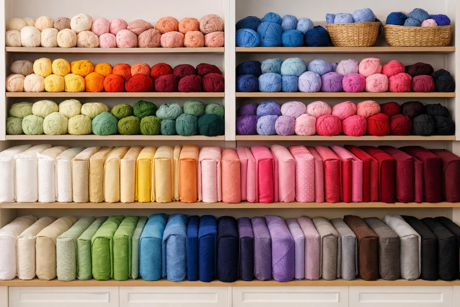 A high-quality selection of fabrics and yarns for each stage of ...