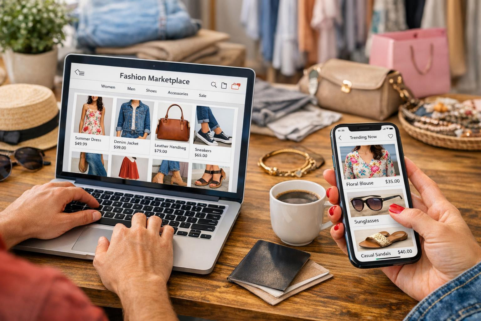 Yaga market  connects buyers and sellers in a comfortable web environment with both   new and used   branded clothing. Free ads, clear purchase conditions and f