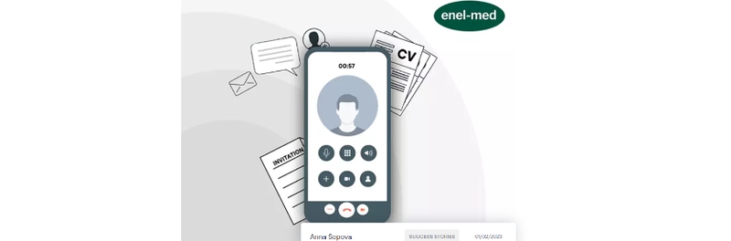 Is it possible to have a phone interview with each candidate who applies? HR Voicebot at Enel-Med