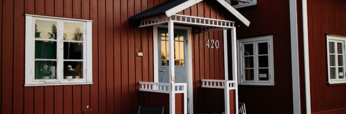 Rootsi punane majavärv on traditsiooniline värv, mida kasutatakse ...