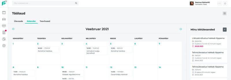 FLEETGURU OÜ Planning and task management