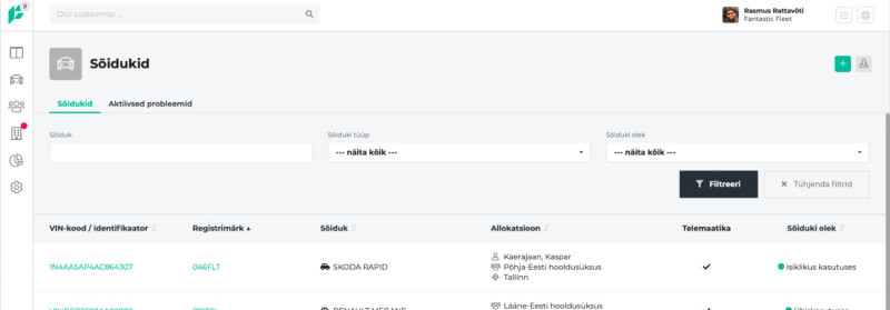 FLEETGURU OÜ Vehicle fleet management